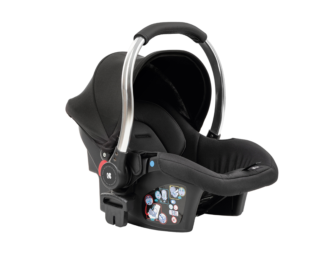 Стол за кола 0+ (0-13 кг) Thea Black