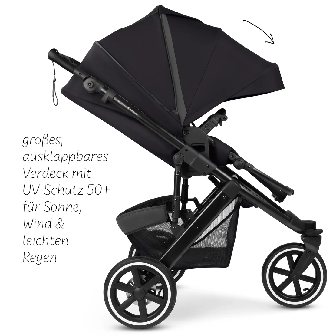 ABC Design Running Stroller Salsa 5 Run Coal Комбинирана Спортна Детска Количка