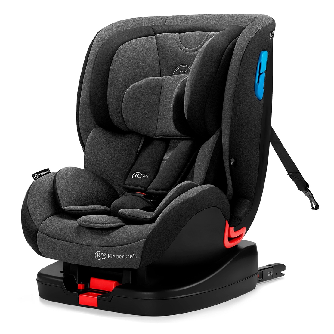  Столче за кола KinderKraft Vado, IsoFix, 0 - 25 kg, Черно 