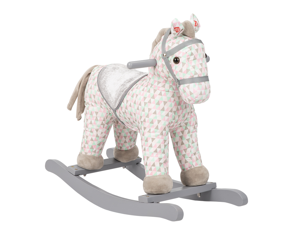 KikkaBoo Люлеещо конче със звук White Horse