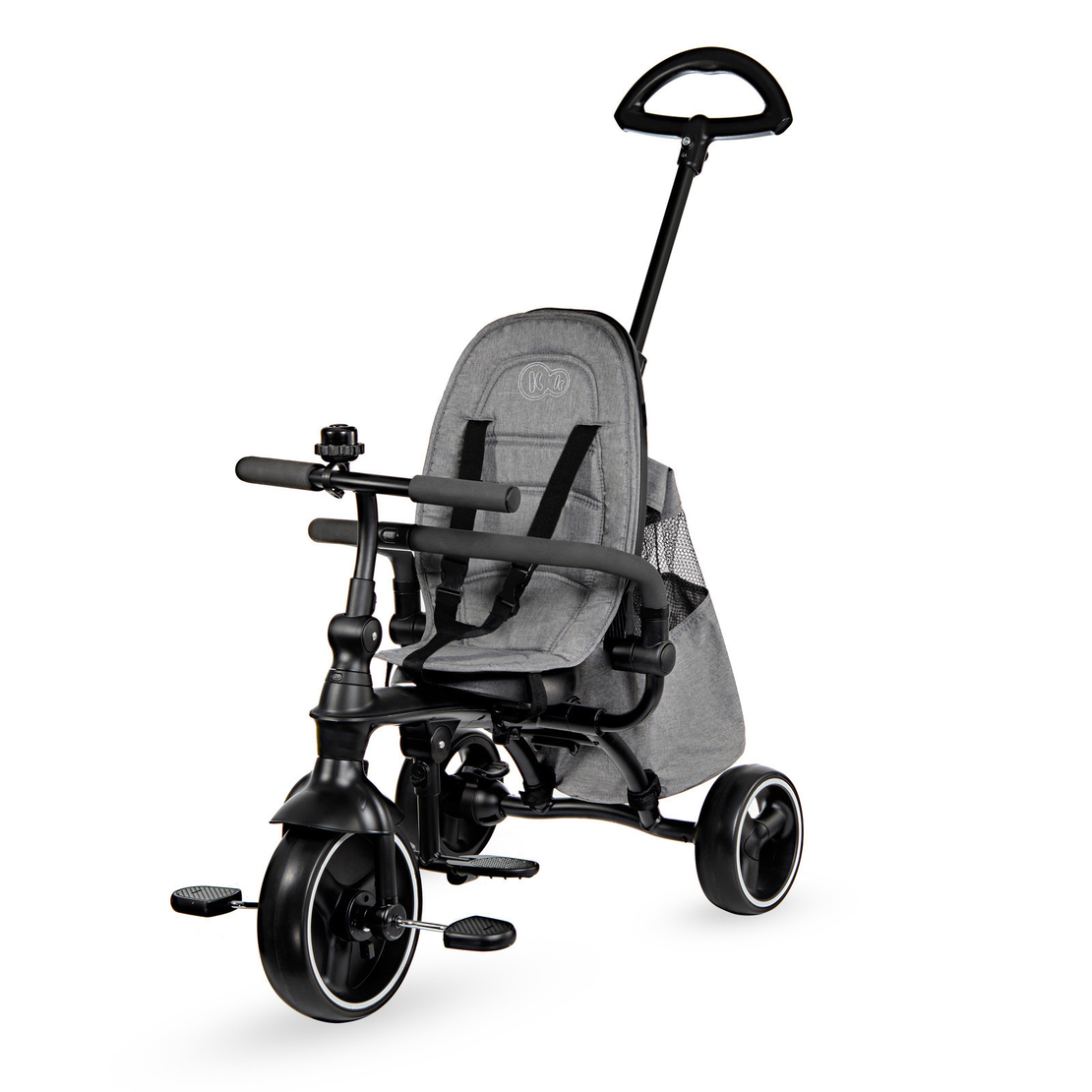  Триколка KinderKraft Jazz, 4в1, Сива 