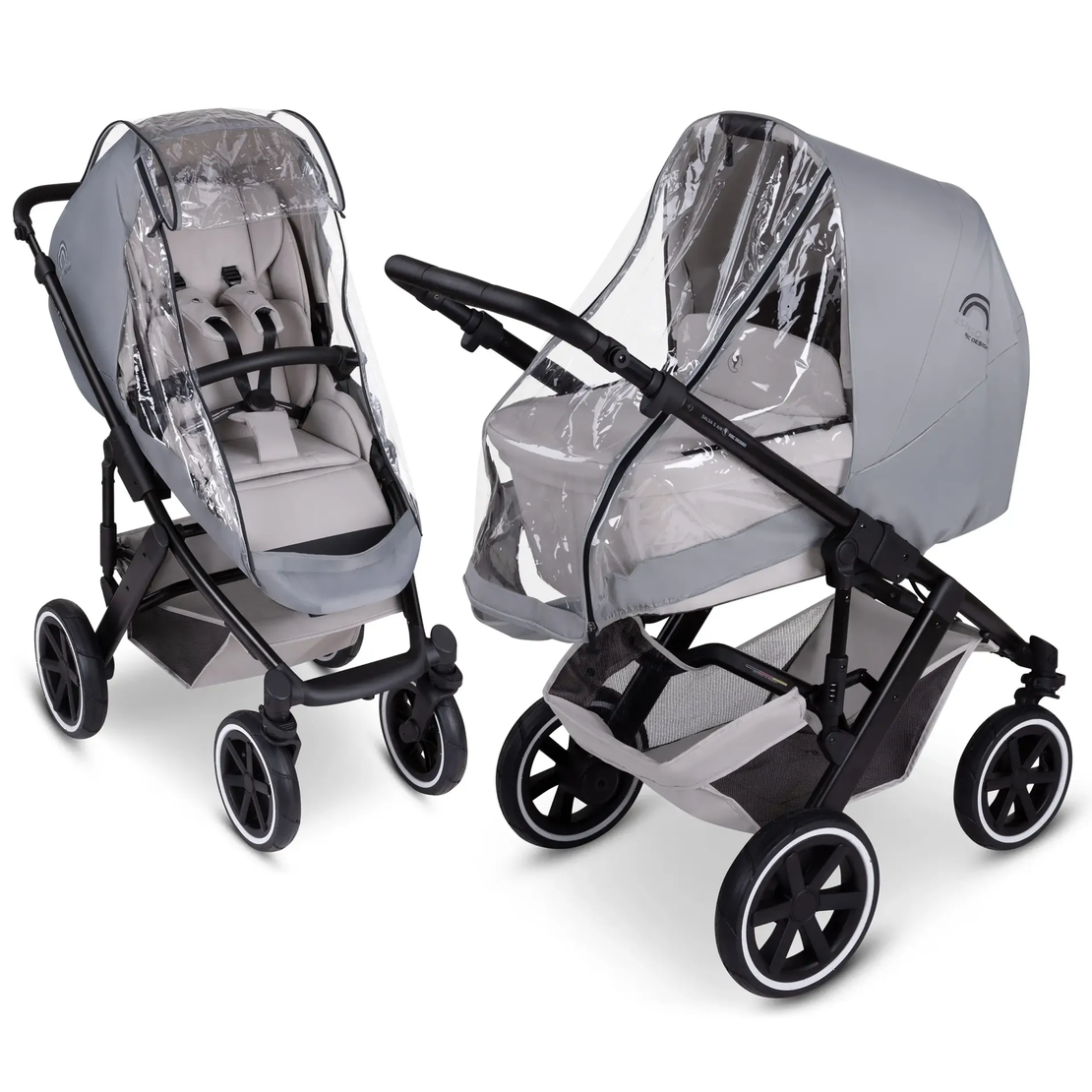 ABC Design Rain Cover 4 Seasons for Stroller Дъждобран с Цип за Детска Количка 2 в 1