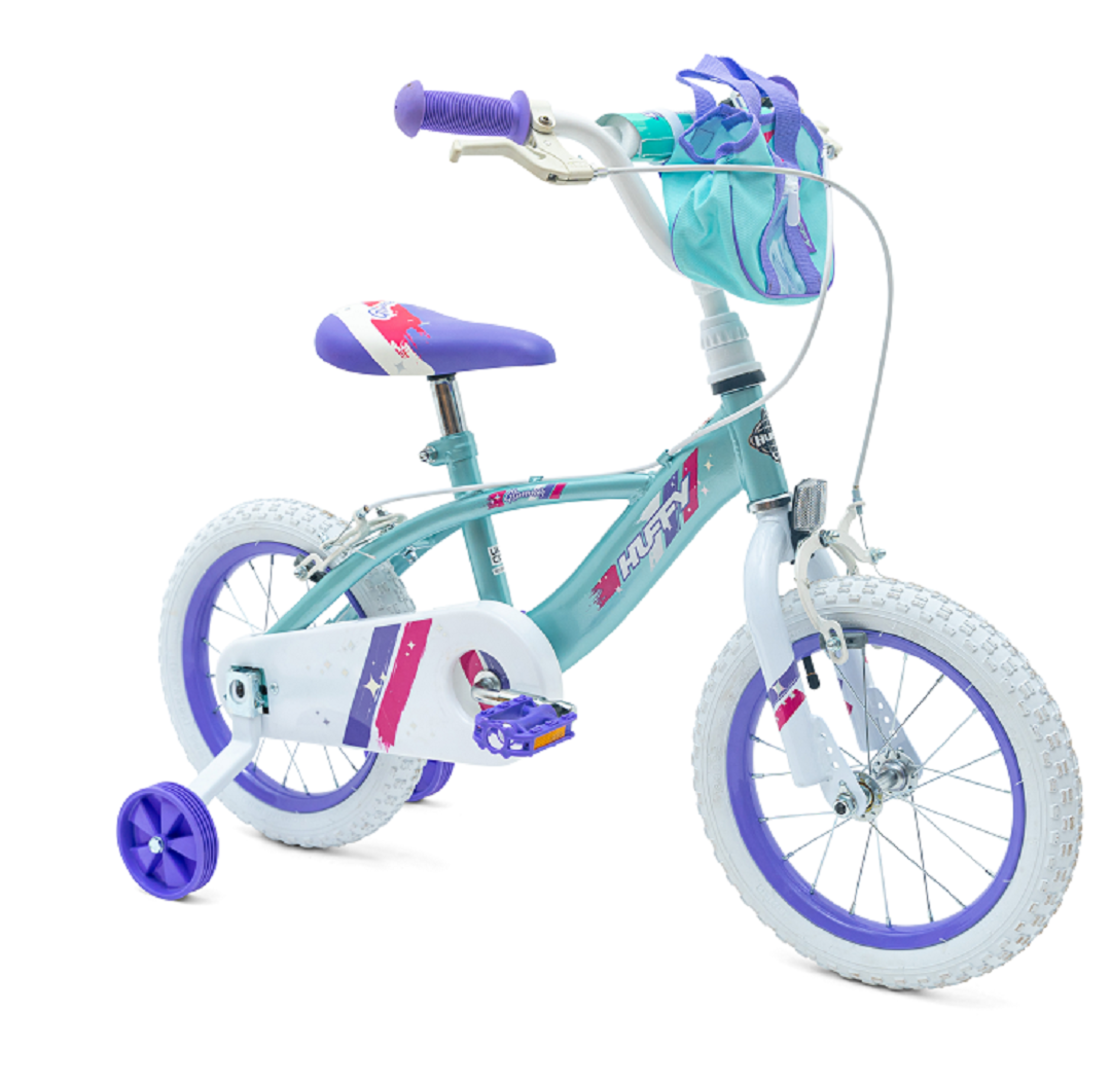  Детски велосипед Huffy 14 Glimmer, Синьо-лилав 