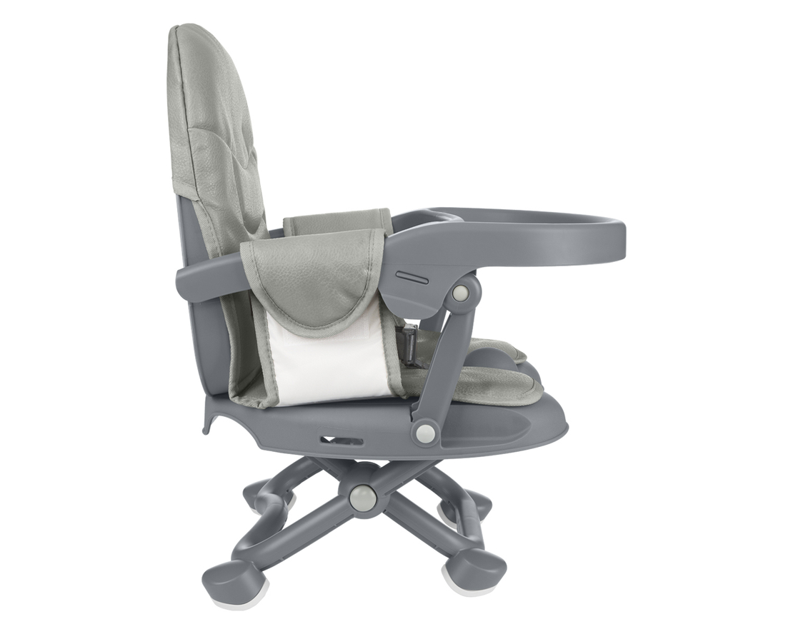 KikkaBoo Седалка за Хранене Повдигаща Pappo Grey 2025