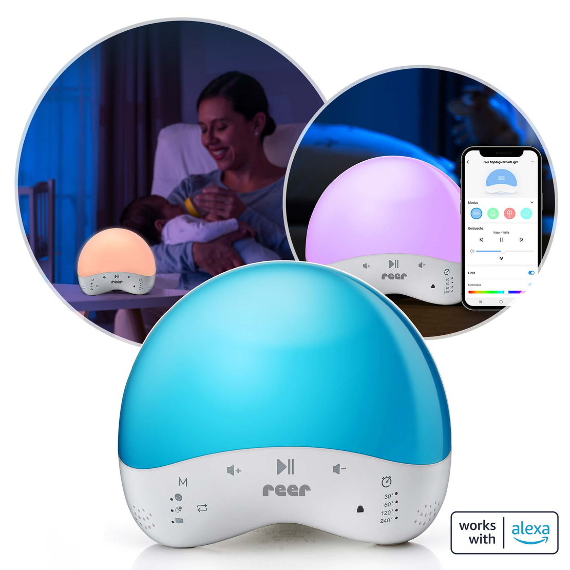 Детска нощна лампа Reer MyMagicSmartLight 