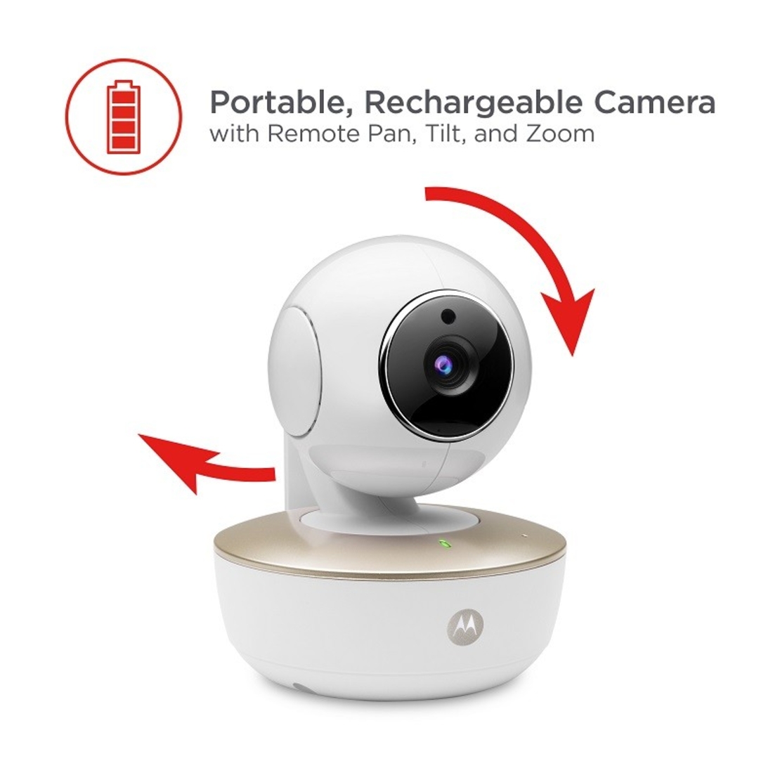 Бебефон Motorola MBP855 Connect, С камера и Wi-Fi