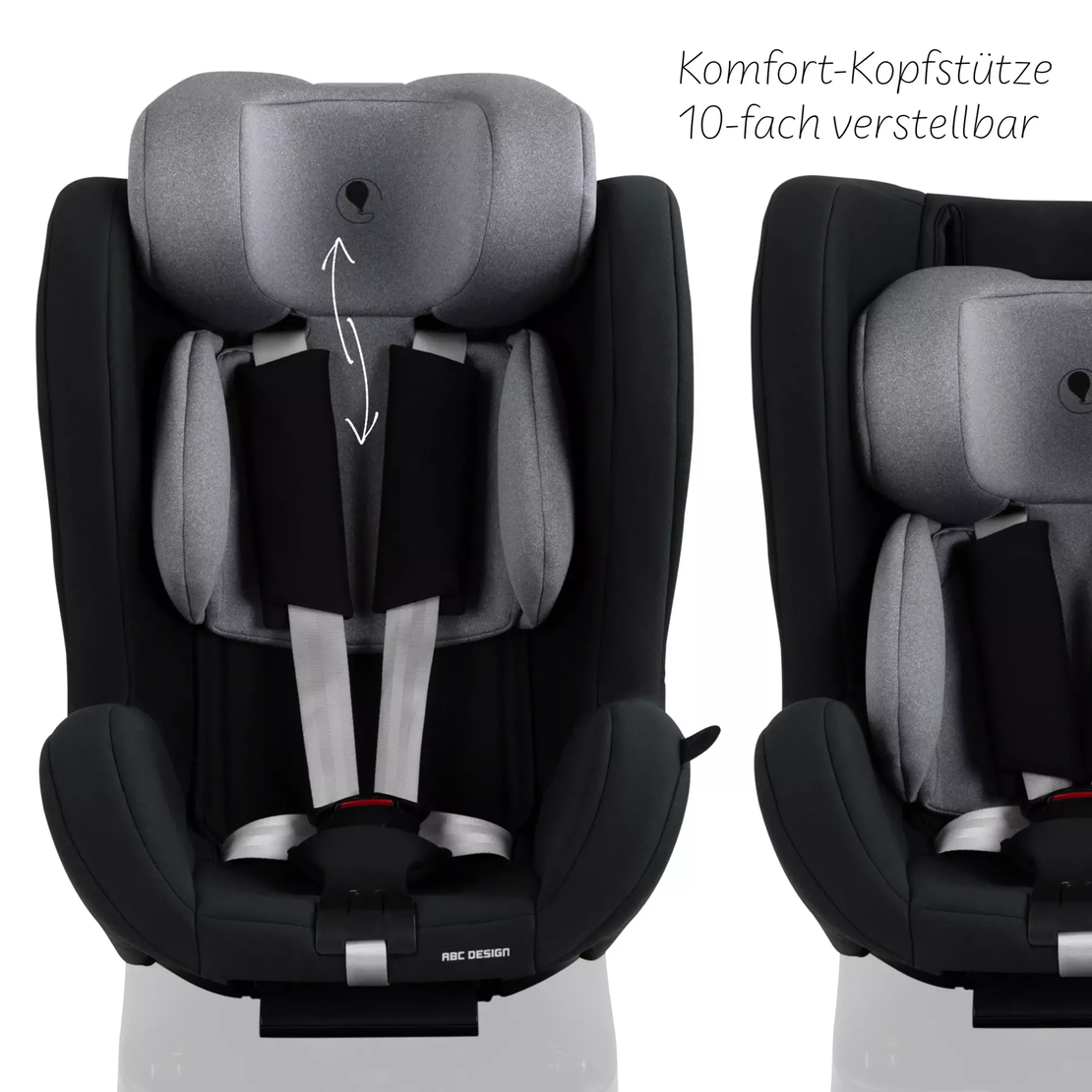 ABC Design Reboard Car Seat Lily i-Size 0 - 4 years Кош за Новородено Graphite