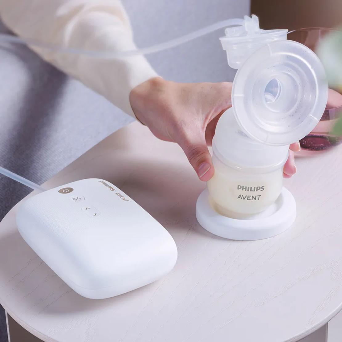 Philips Avent Natural Motion Premium Единична Електрическа Помпа с Несесер и Торбички за Кърма 5 Броя