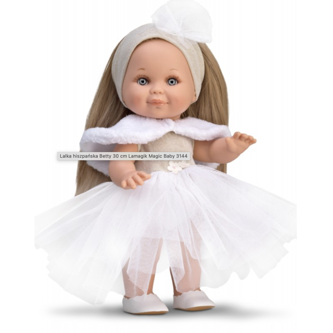 Sophie Софи Кукла Magic Baby Бети с Бяла Рокля
