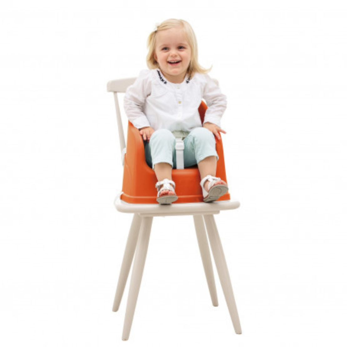 Thermobaby Youpla  Столче за хранене 2 в 1 Оранжево