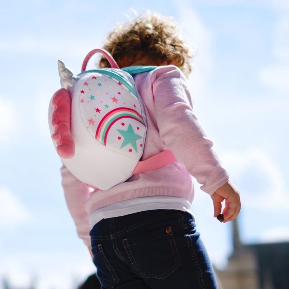  Детска раница LittleLife Еднорог, Розова, 2л 