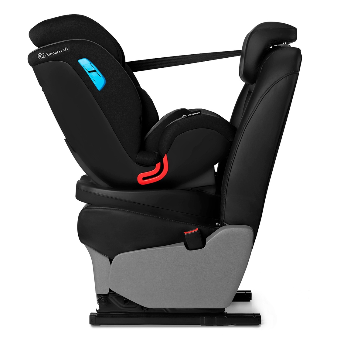  Столче за кола KinderKraft Vado, IsoFix, 0 - 25 kg, Сиво 