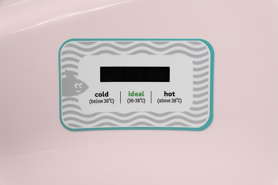 KikkaBoo Вана Анатомична Hippo 94cm Pink