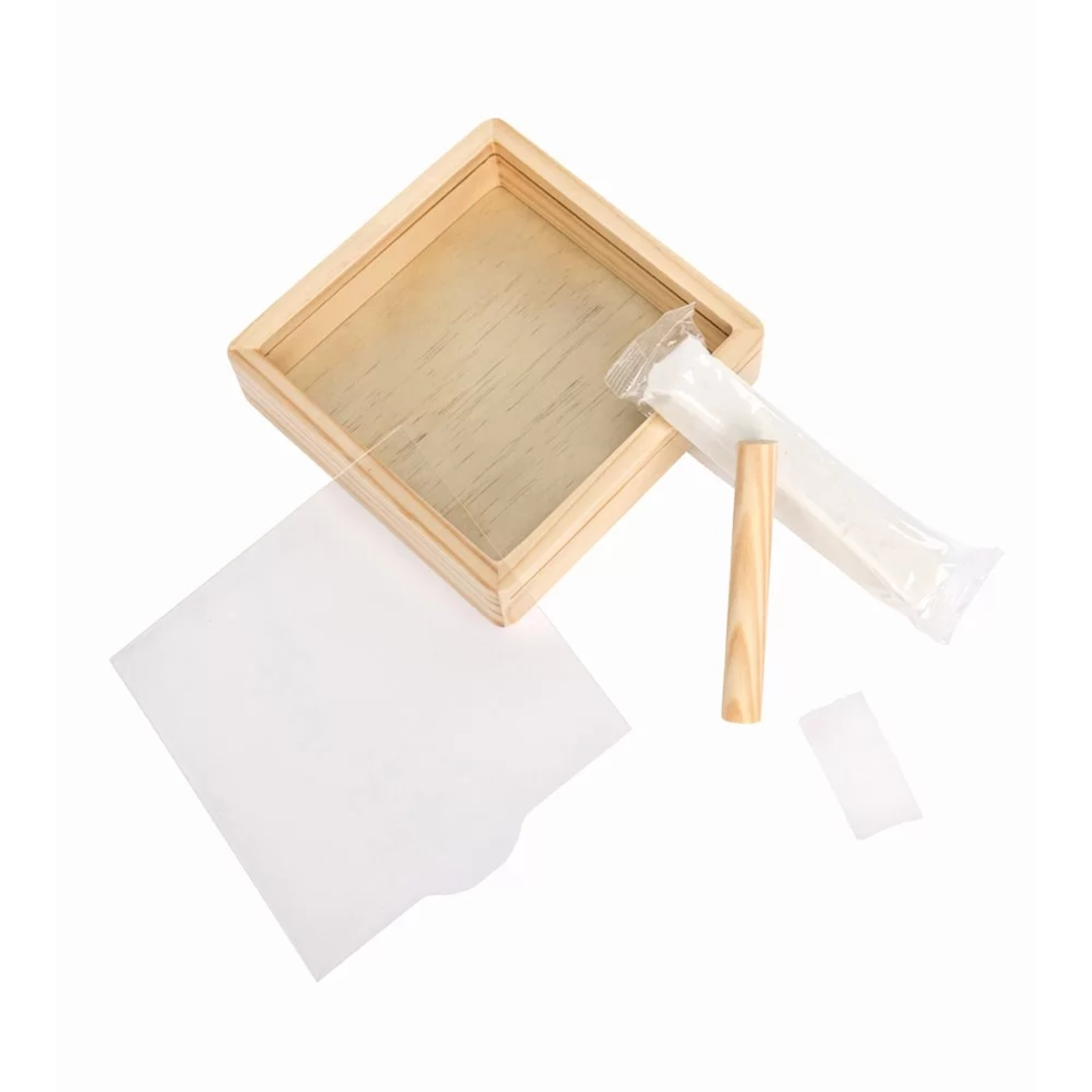 BABY ART MY BABY STILE  МАГИЧНА КУТИЯ ДЪРВЕНА С ОРГАНИЧНА ГЛИНА  PURE BOX,ЗА ОПТЕЧАТЪК