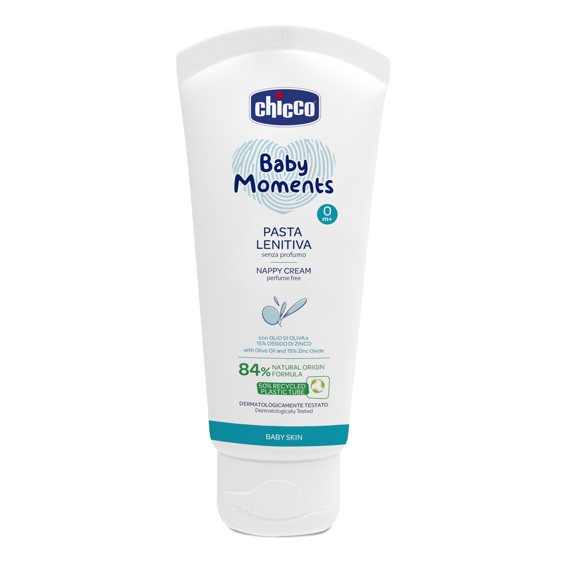 CHICCO Крем п/в подсичане Baby Moments 0м+ 100 мл.