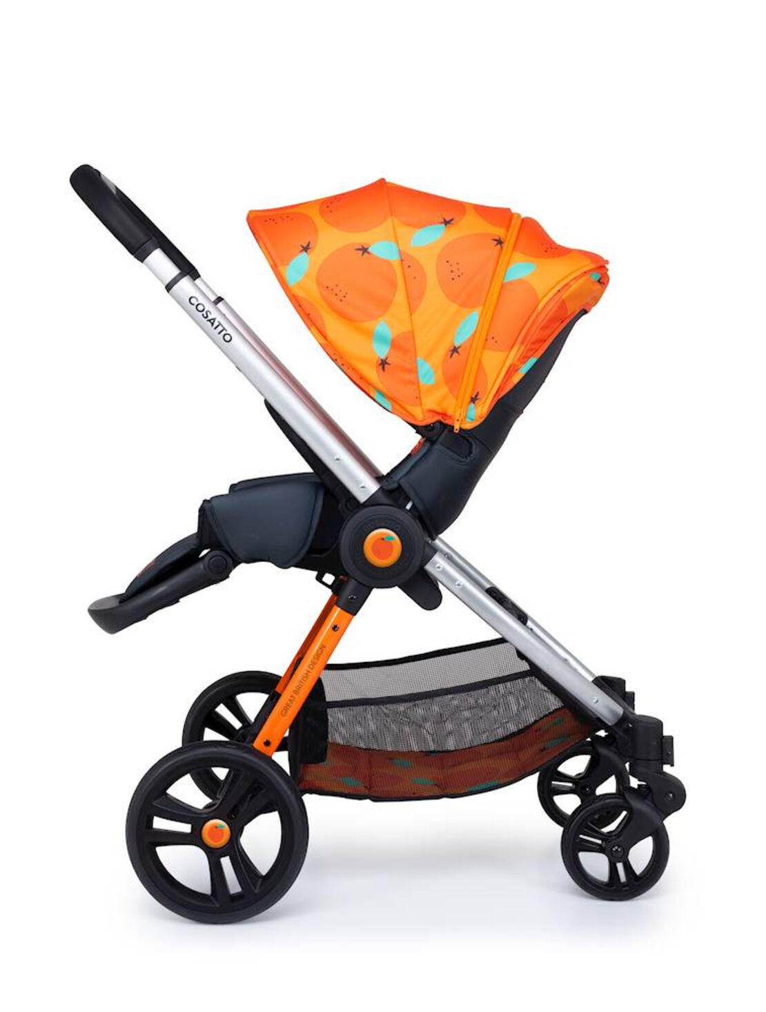 Бебешка количка 2в1 Cosatto CT4520B WOWEE So Orangey + чанта