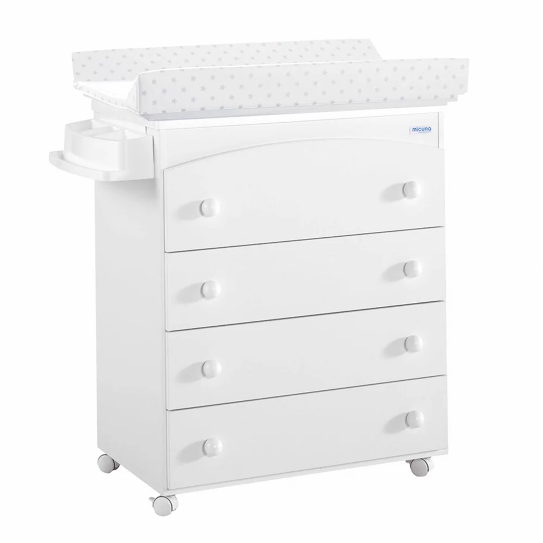 Скрин с вана за къпане и повивалник B970 white blue bears