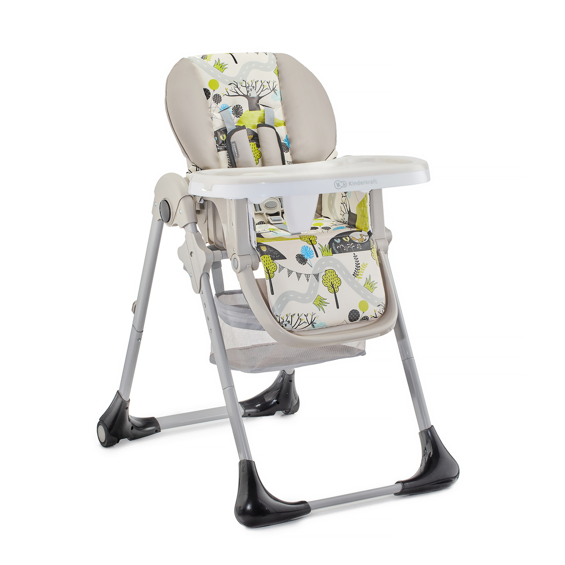  Столче за хранене KinderKraft Yummy up, Зелено 