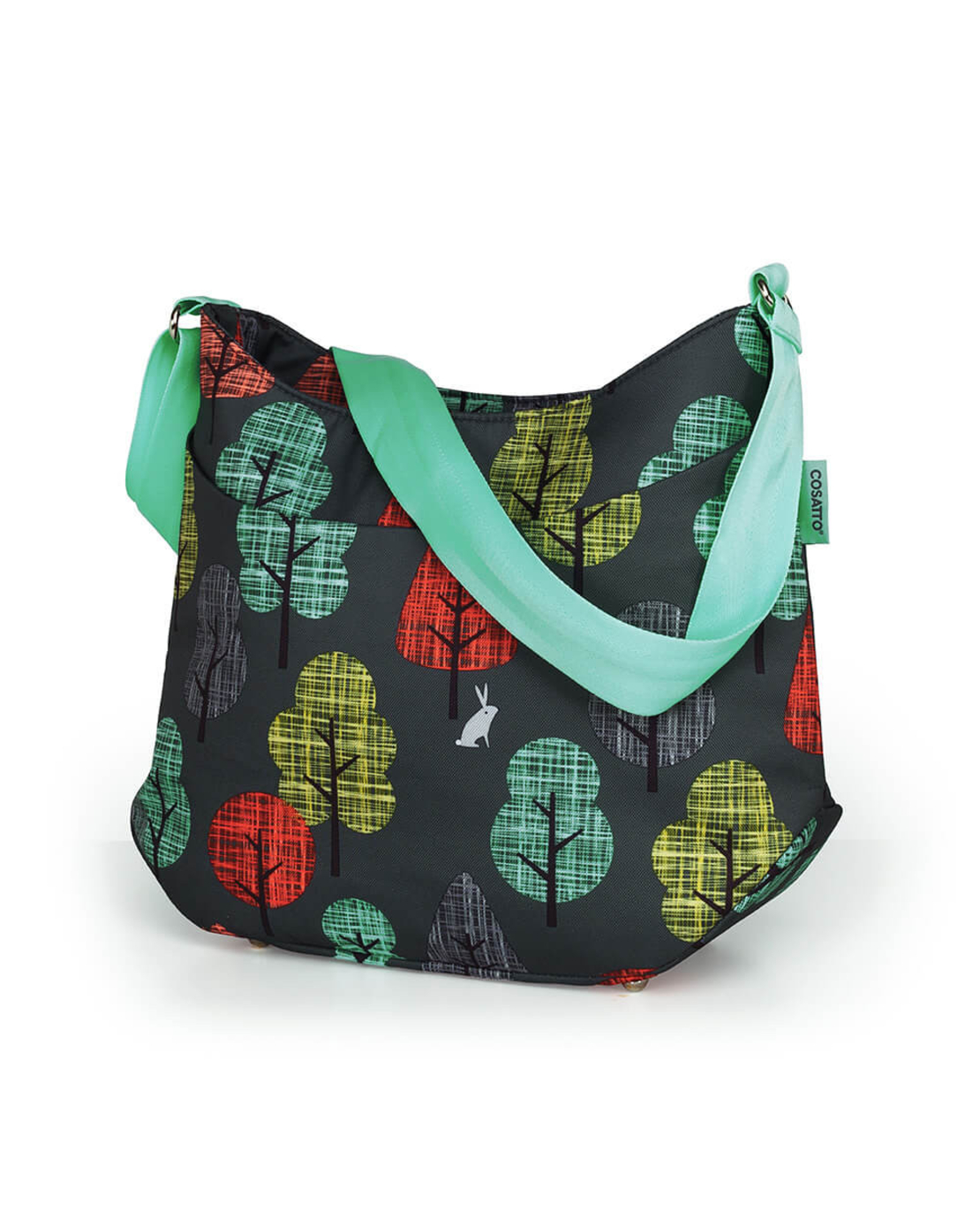 Комплект количка Cosatto Giggle 3 Hare wood 5в1, i-Size база и чувалче за крака