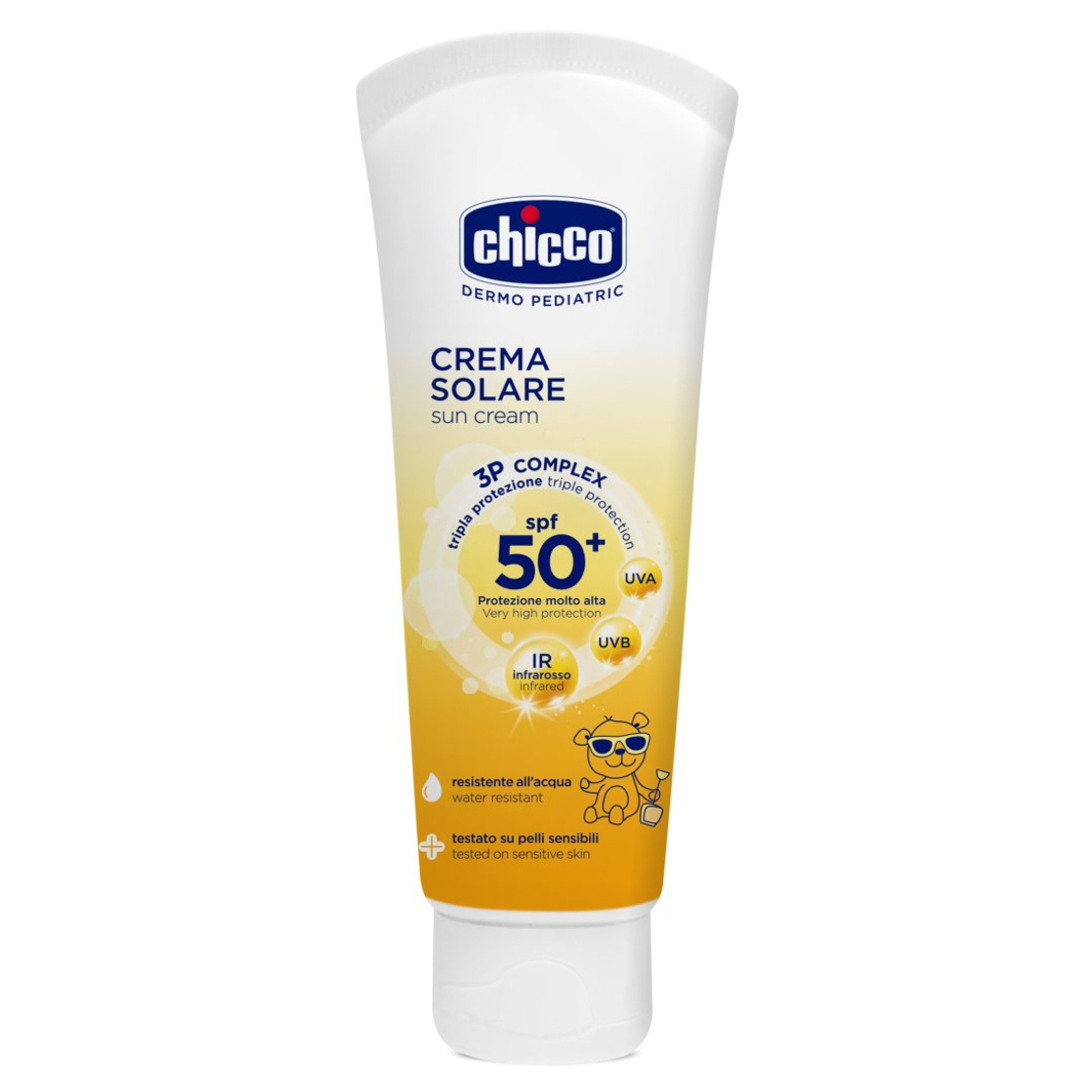 CHICCO Слънцезащитен крем SPF 50+ 0м+ 75 мл.