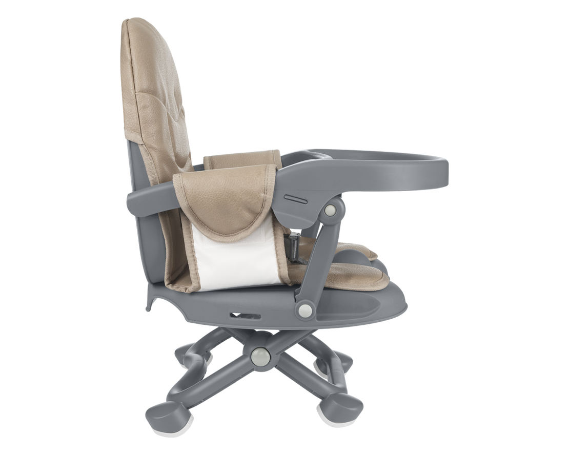 KikkaBoo Седалка за Хранене Повдигаща Pappo Beige 2025