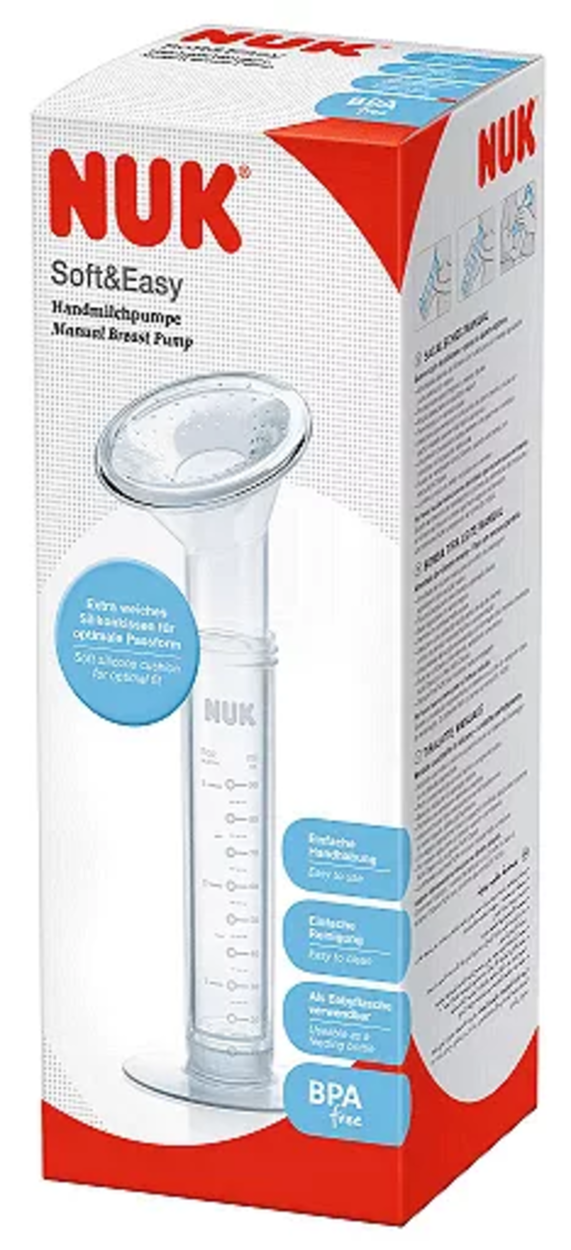 NUK Механична Помпа за Кърма SOFT & EASY