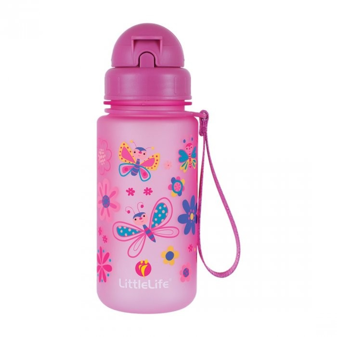  Бутилка за вода LittleLife Butterfly, 400 мл 
