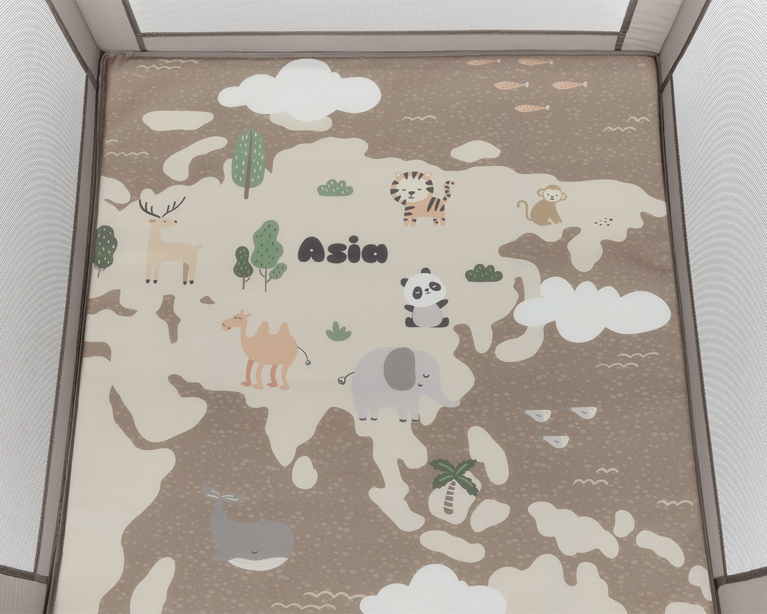KikkaBoo Кошара за Игра Enjoy Asia Beige 2026