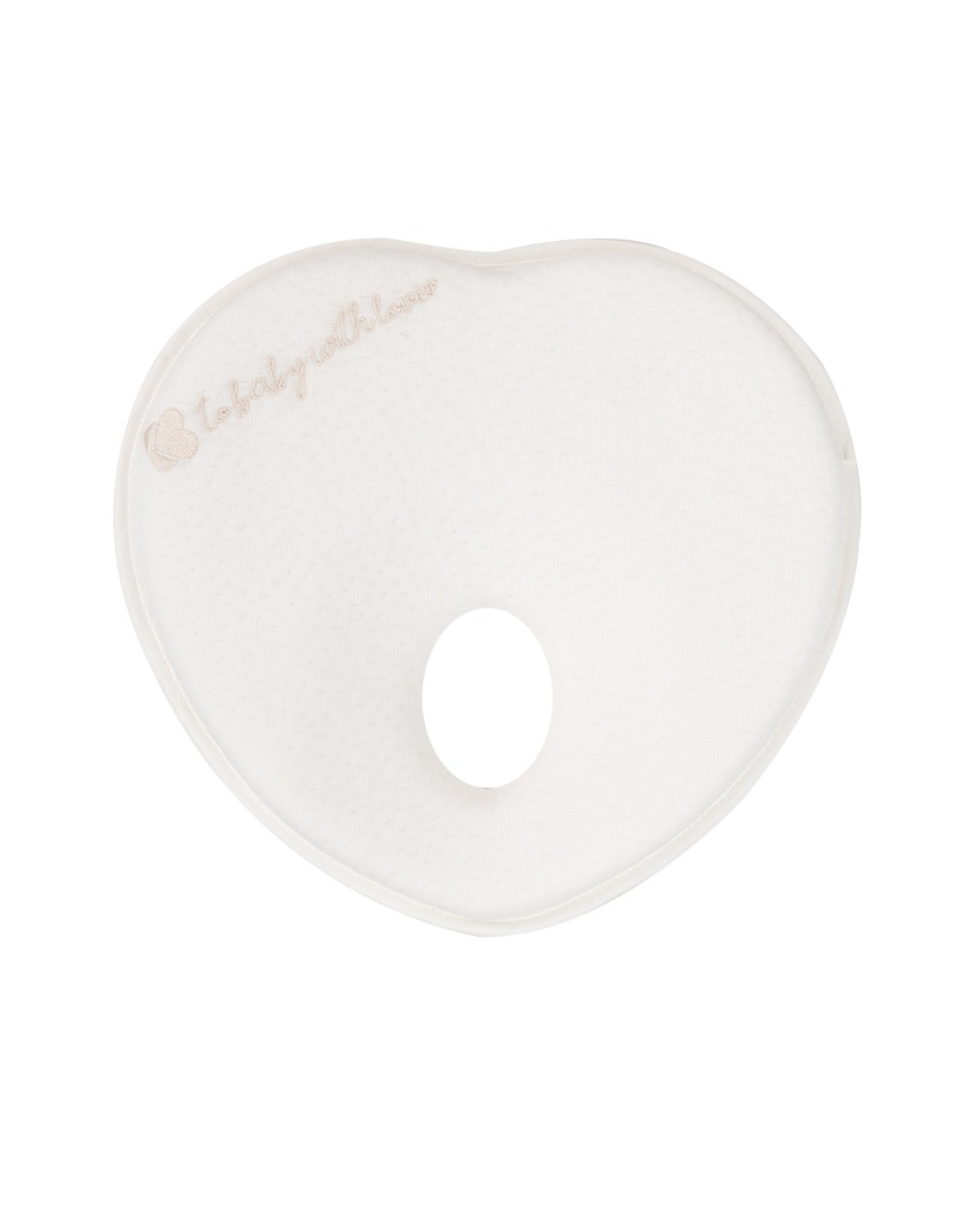 Мемори ергономична възглавница Heart Airknit White