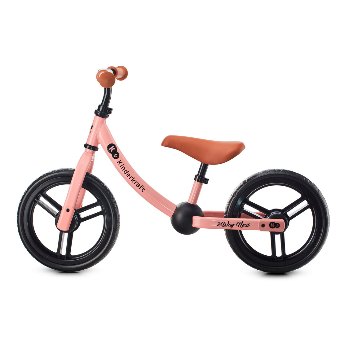  Колело за балансиране KinderKraft 2WAY NEXT 2023, Rose Pink 