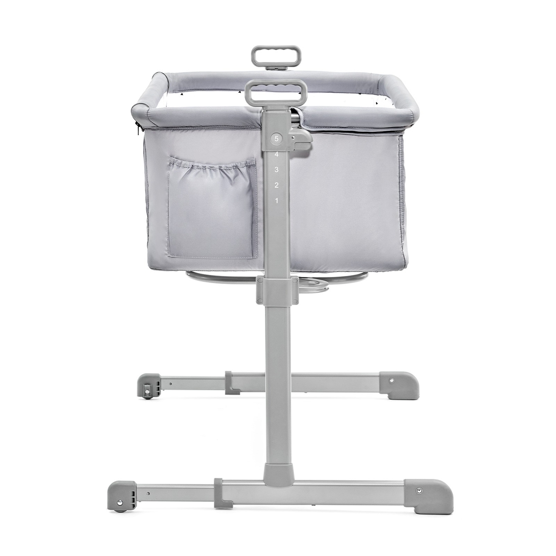 Бебешка кошара KinderKraft Neste, Сива