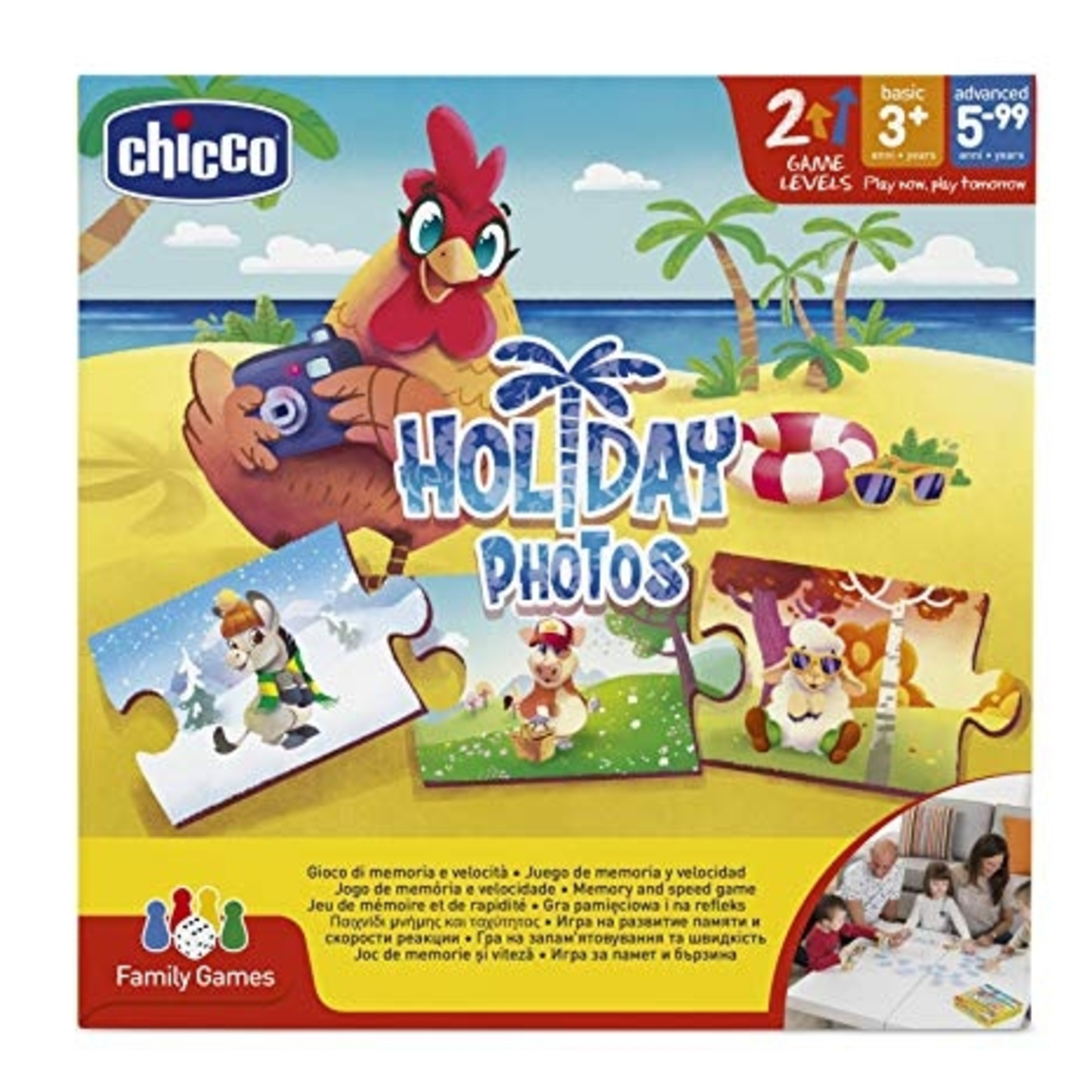 CHICCO Настолна Игра Ваканционни Снимки
