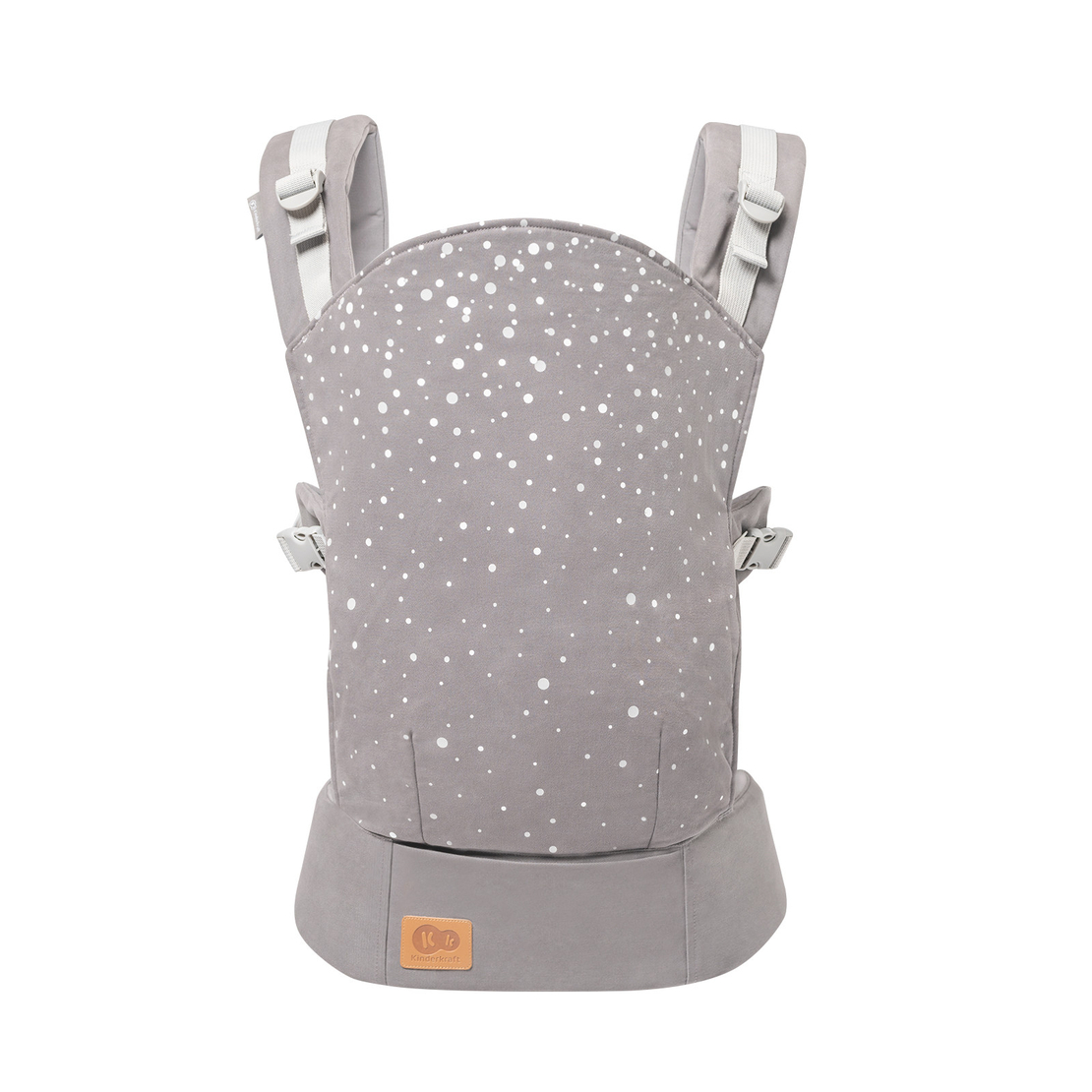  Ергономична раница за бебе KinderKraft NINO, CONFETTI GREY 