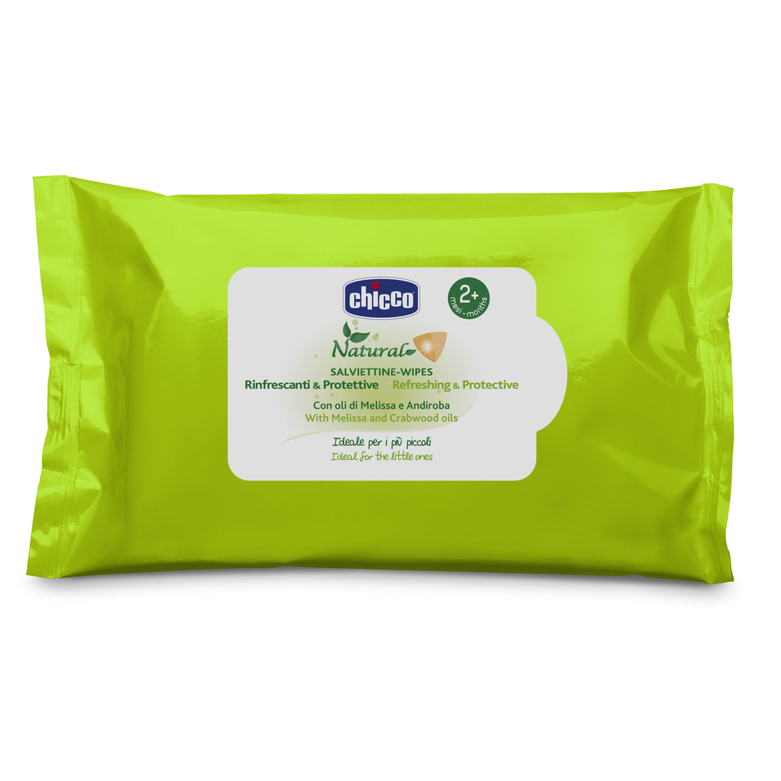 CHICCO Oсвежаващи и защитни кърпички NaturalZ  2м+ 20 броя