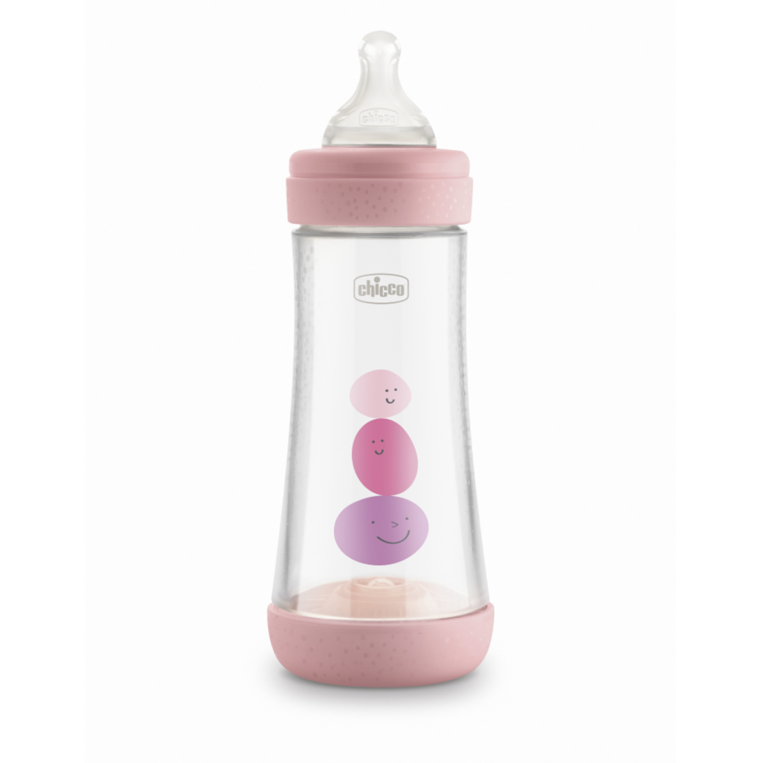 CHICCO Шише Perfect 5 РР 6м+ 300 мл. за момиче розово