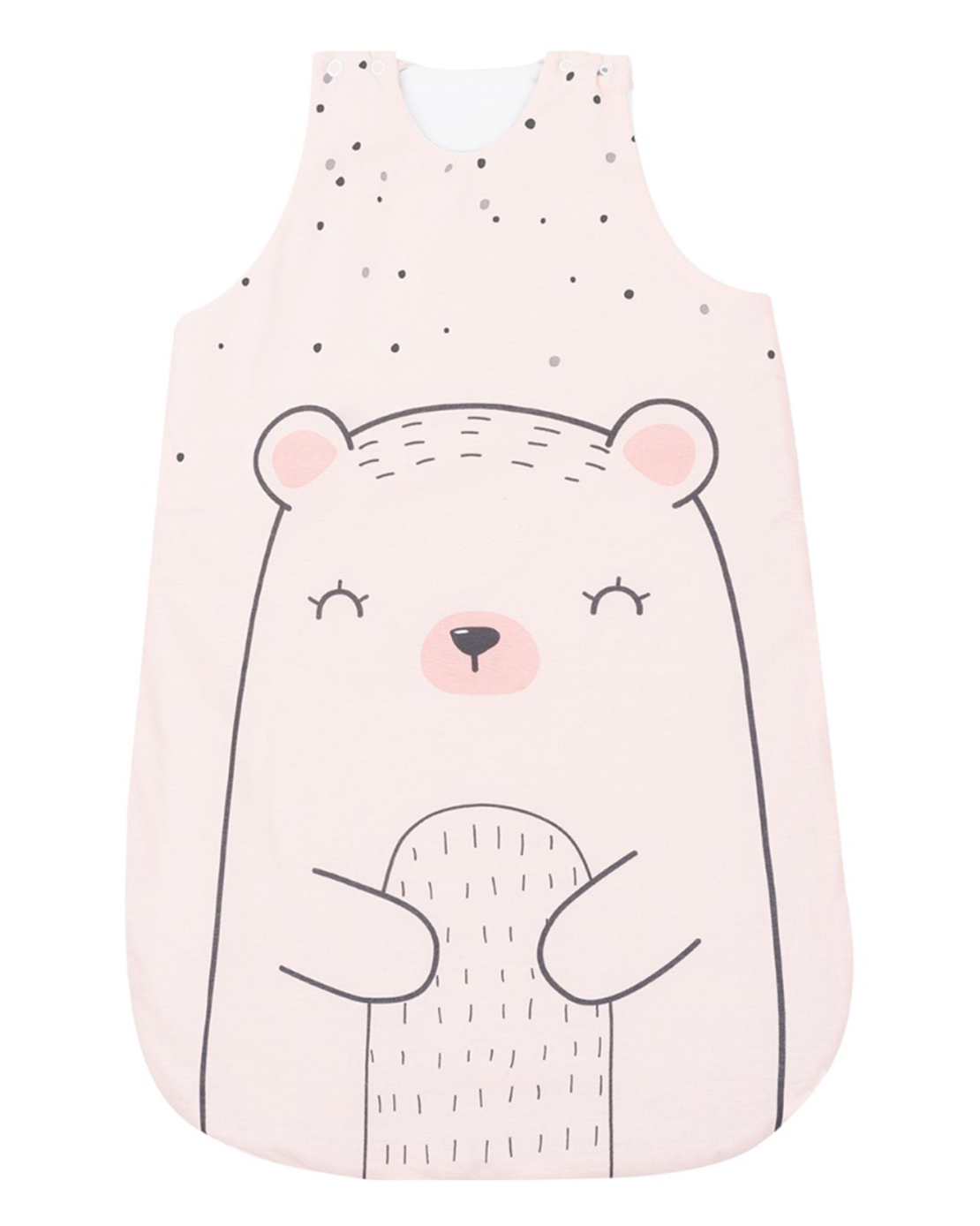 KikkaBoo Зимен спален чувал 0-6 месеца Bear with me Pink