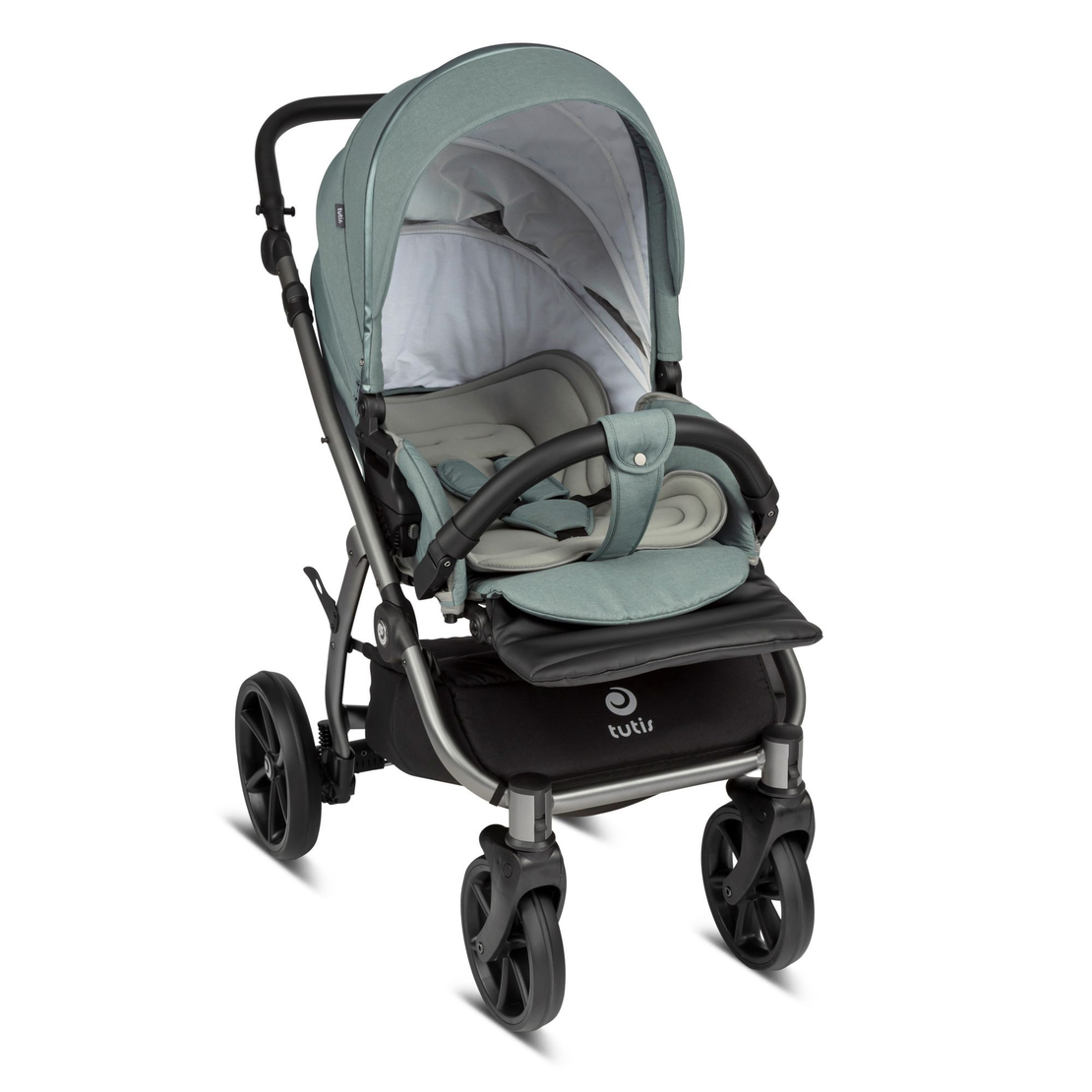 Tutis Uno 3+ Menta 143 Комбинирана Детска Количка  2 в 1