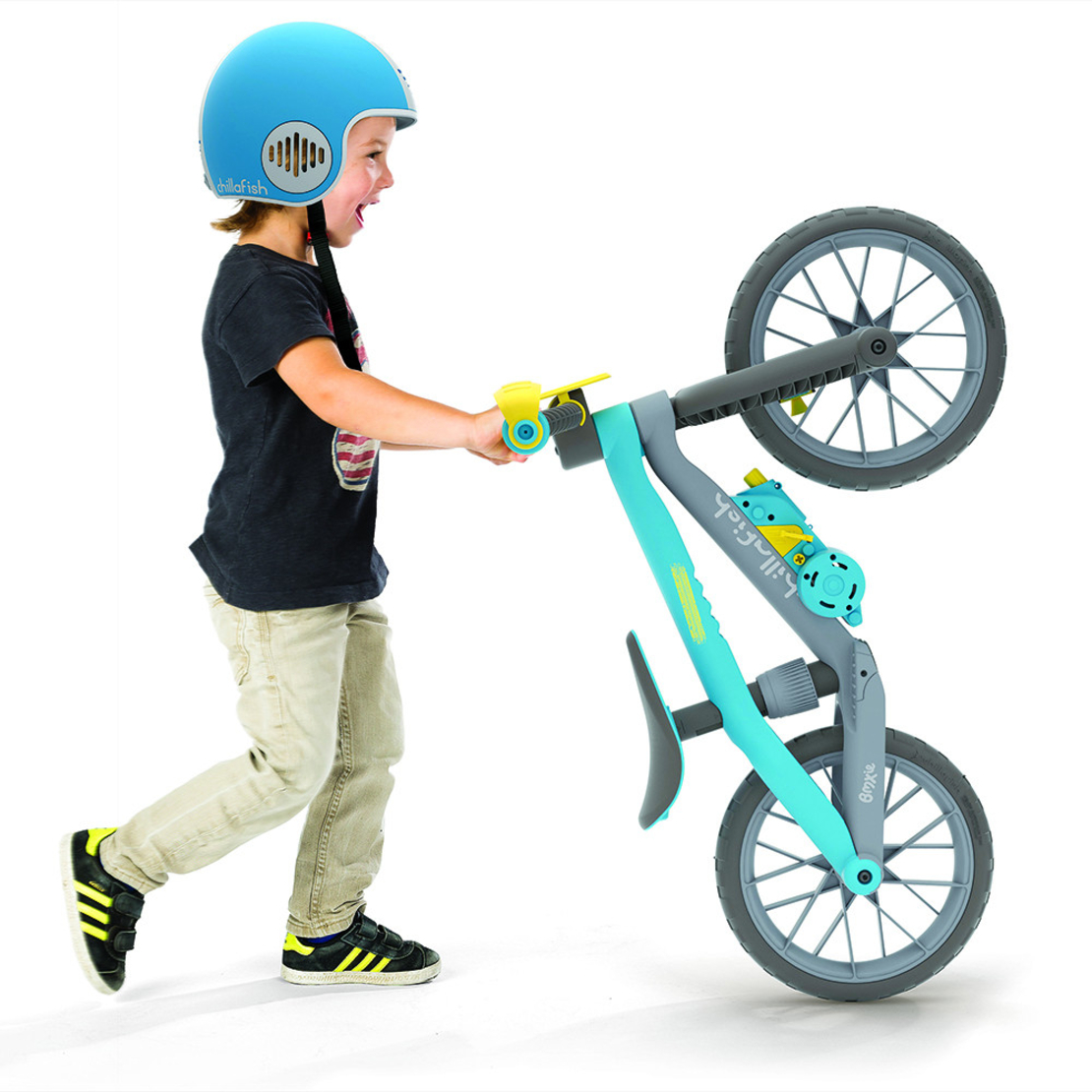  Колело за балансиране Chillafish BMXIE MOTO, Синьо 