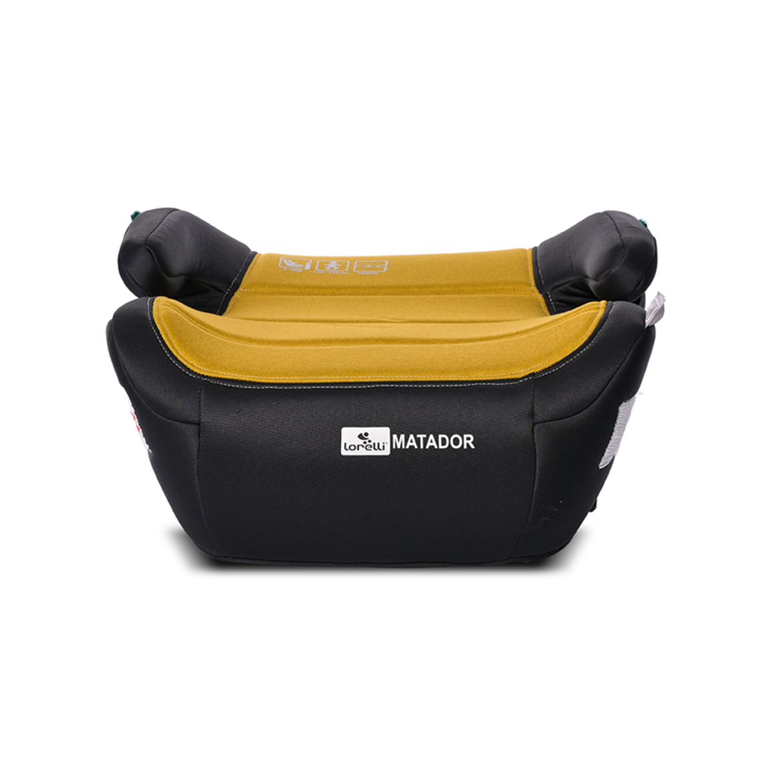 LORELLI  АВТОСТОЛ MATADOR 125-150CM ISOFIX LEMON CURRY