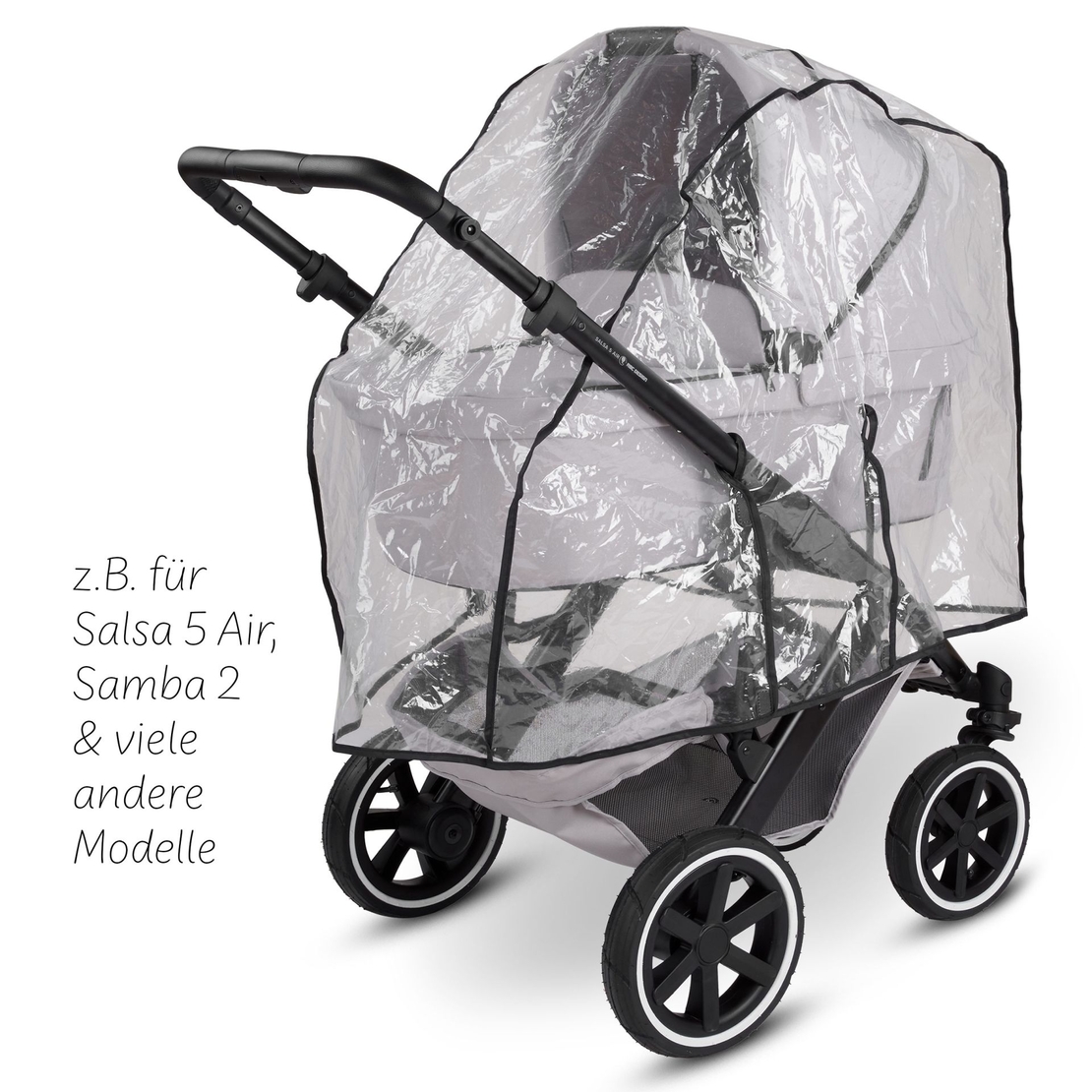 ABC Design Rain Cover for Stroller Salsa 4 Air, Samba Дъждобран за Детска Количка 2 в 1