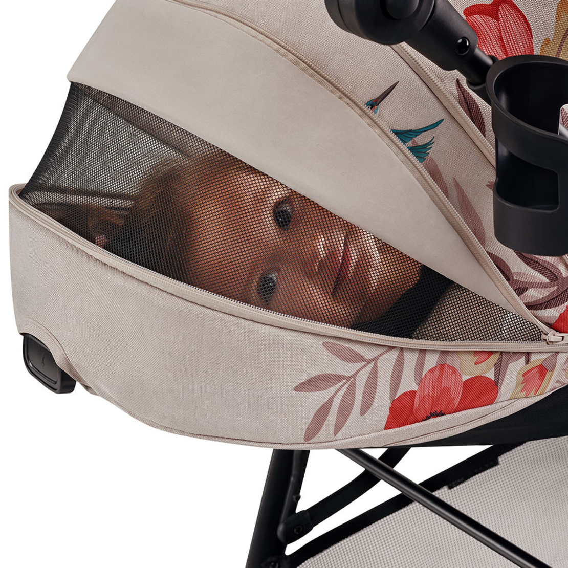  Бебешка количка KinderKraft ALL ROAD, птици 