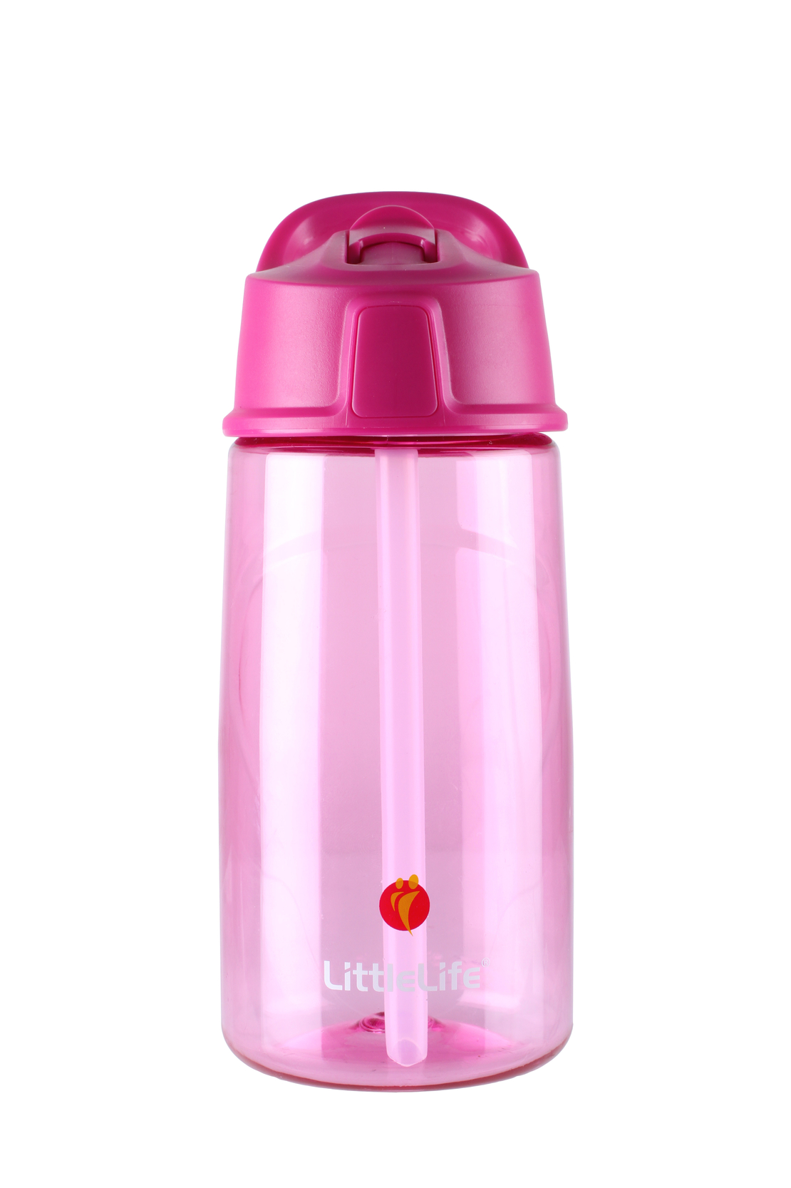  Неразливна бутилка за вода LittleLife L15120, 550мл, Розова 