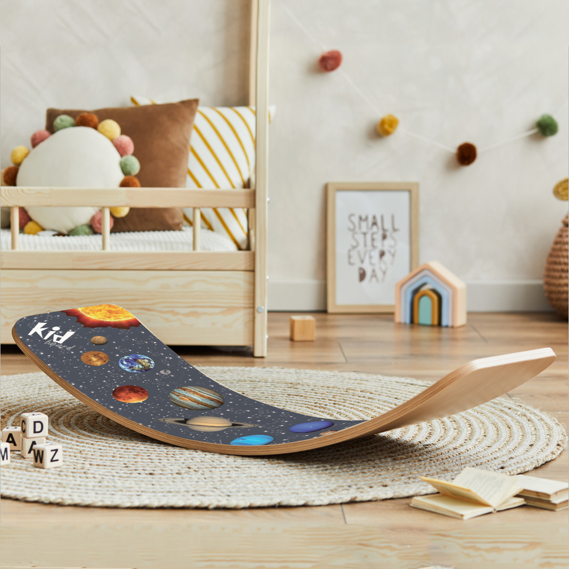  Баланс борд KidBoard, Планети 