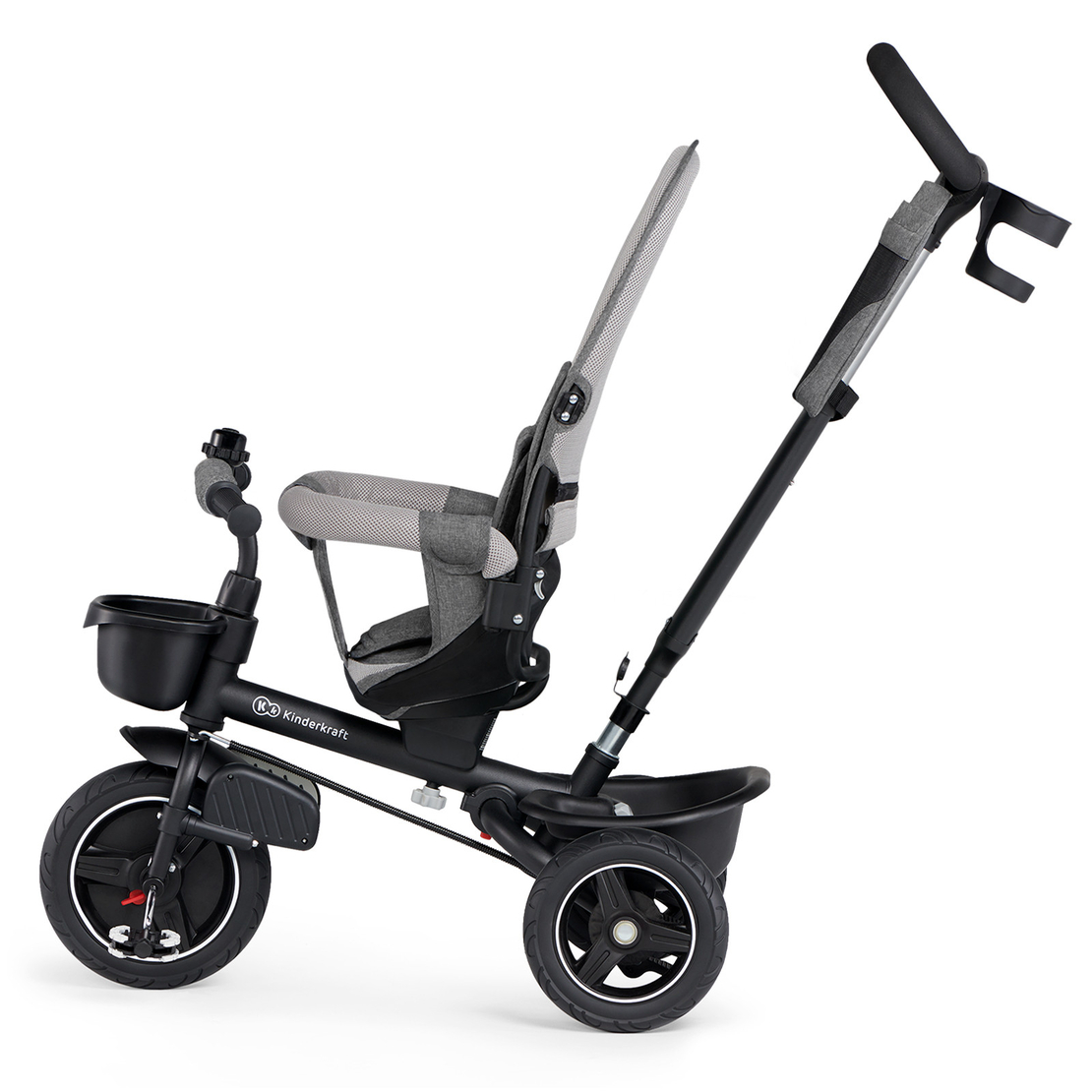  Триколка Kinderkraft SPINSTEP, сива 