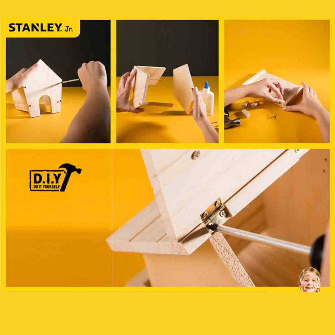  Дървена хранилка за птички за сглобяване Stanley 