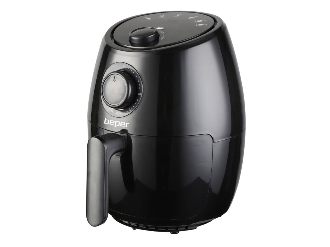  Фритюрник Beper Air Fryer 2 л, черен 