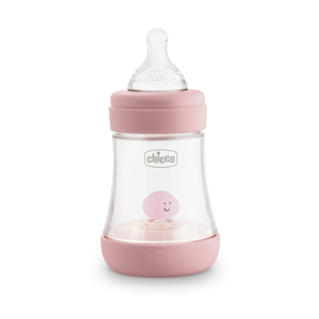 CHICCO Шише Perfect 5 150 мл. силикон  розово