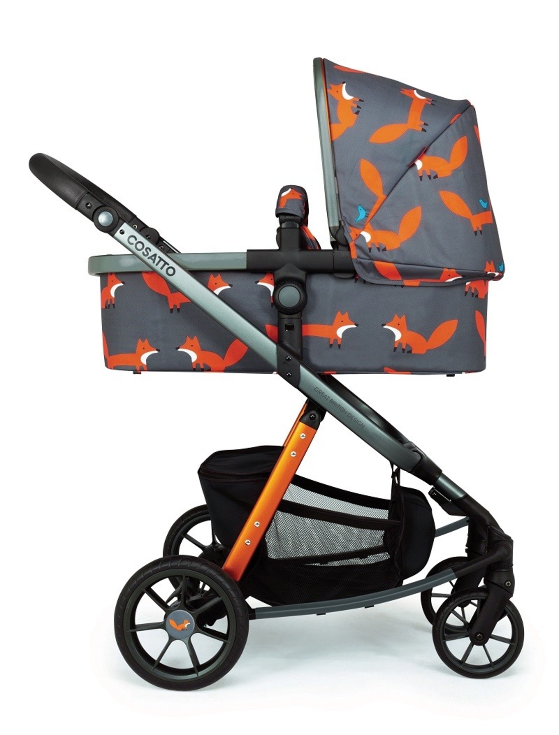 Количка Cosatto Giggle Quad 3 в 1 CHARCOAL MISTER FOX
