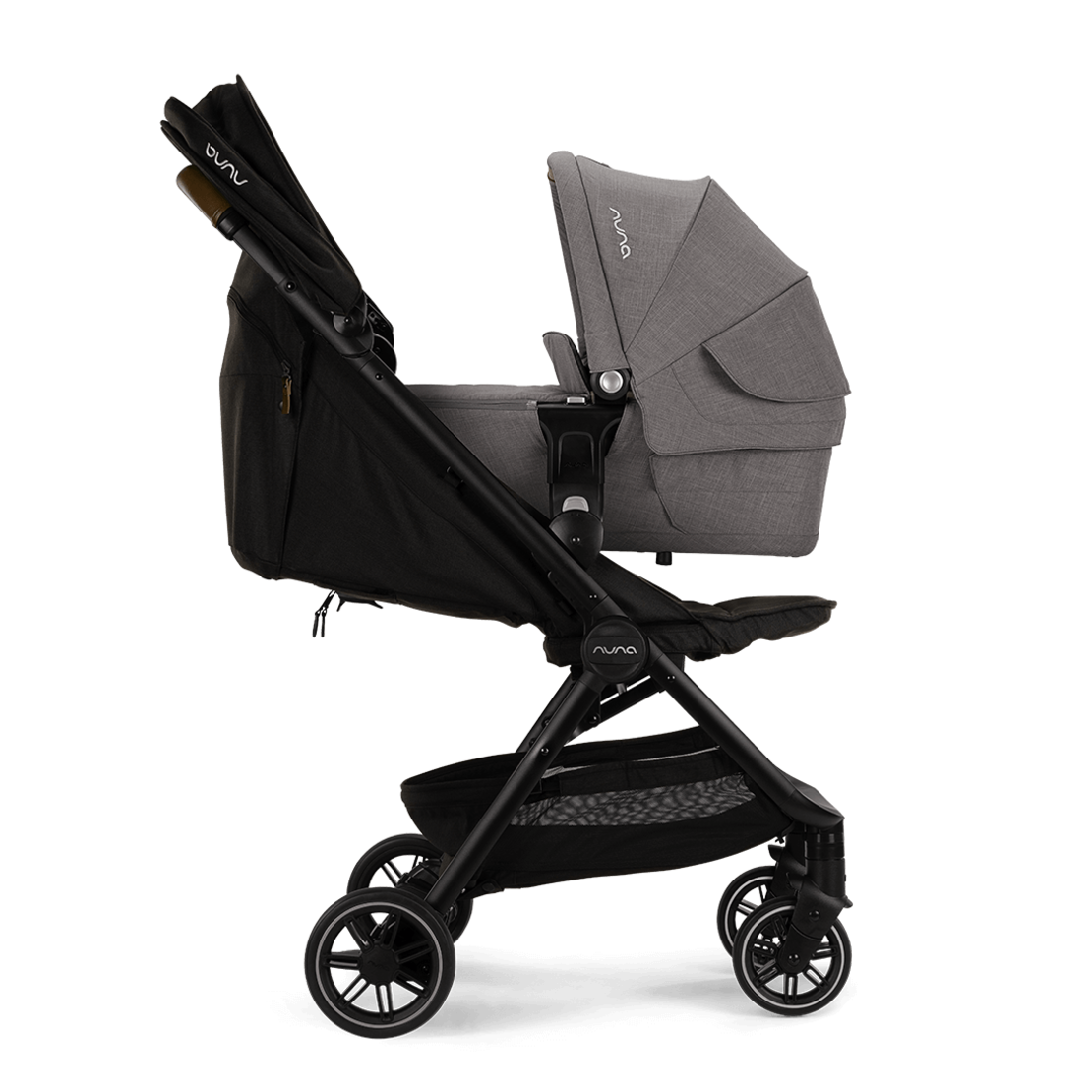 Nuna LYTL Granite Кош за Новородено за модели колички Nuna MIXX и Nuna TRIV и Nuna TRVL и Nuna IXXA