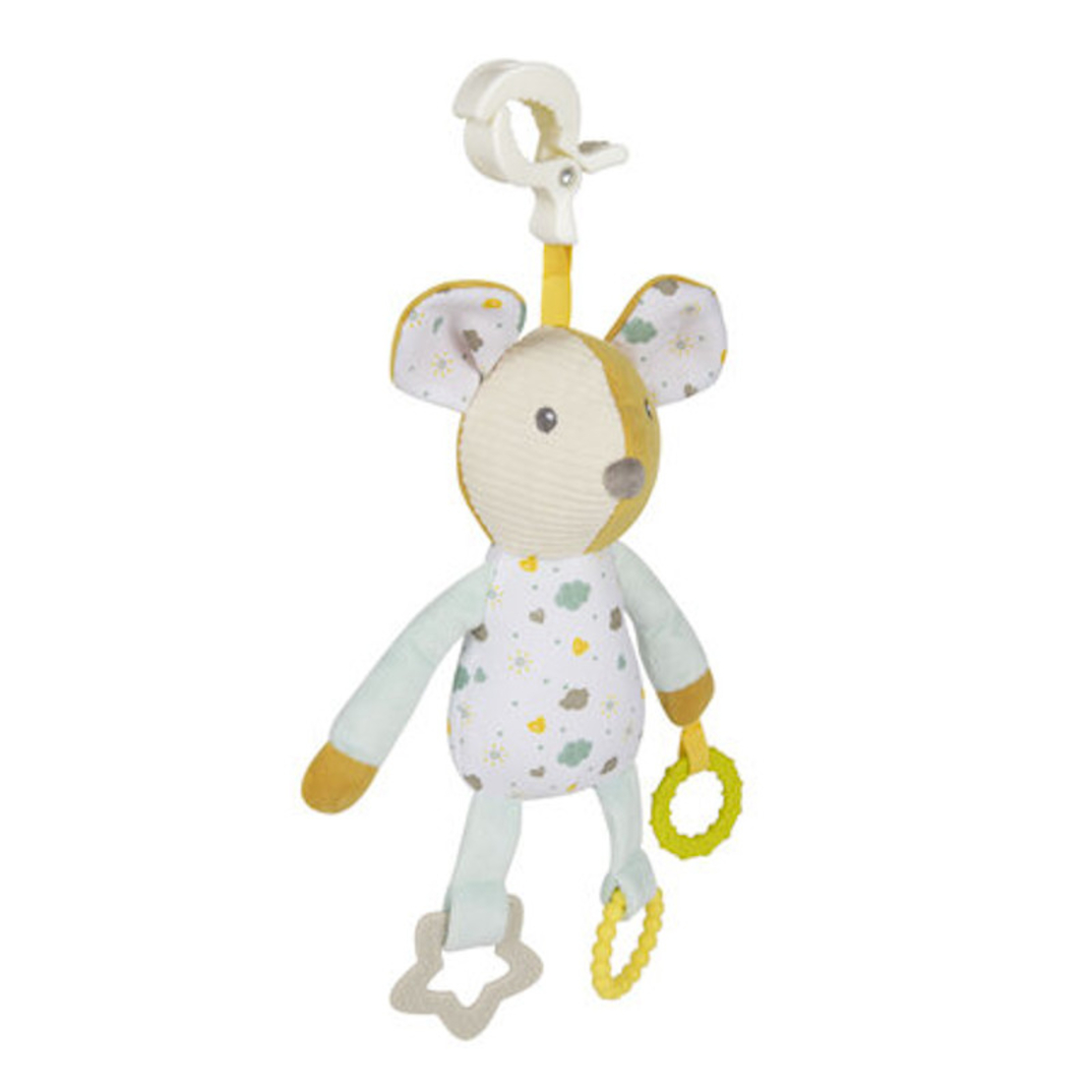 Мека играчка с чесалка MOUSE